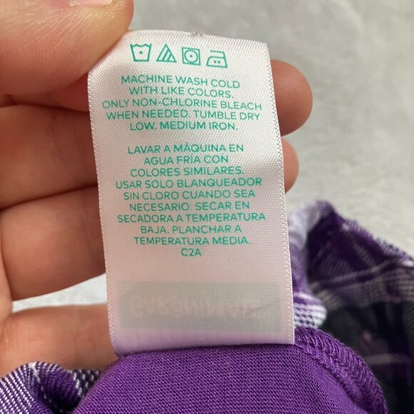 Garanimals Plaid Pleated Skort 18M | Purple Casual VGUC Toddler Skirt Shorts - Picture 10 of 14